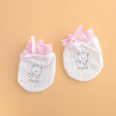 嬰兒防抓網眼小手套 0 - 12月適用