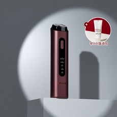닥터큐어알 EMS 얼굴 마사지기 고주파 갈바닉 피부 관리기 부스터젤 증정, 핑크