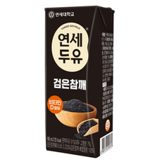 연세두유 검은참깨두유, 48개, 190ml