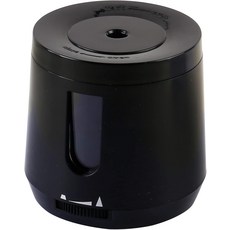 Bocyteopr 자동 전동 연필깎이 USB 및 배터리 작동 조절 가능한 색연필용 샤프닝68mm 학교교실학생용블랙