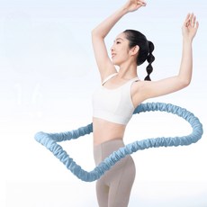 믹스알리 소프트 훌라후프 업그레이드 무소음 스프링훌라후프 홈트, 1개, 02 파란색, 1.5kg