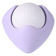 사비나 골프공 발바닥 지압 마사지볼, 퍼플, 1개