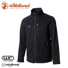 Wildland 荒野 男款 三層貼防風保暖功能外套 《黑》 夾克