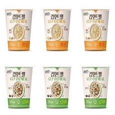 팔도 컵 오트밀 치킨스프 33g x 3개 + 팔도 컵 오트밀 소고기미역 33g x 3개