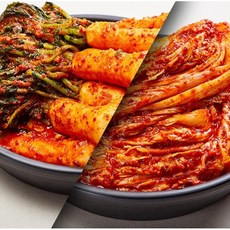 국내산 솜씨가 배추김치 10kg + 총각김치 10kg 대용량 베스트 세트, 20kg, 1개