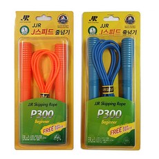 무독성 JJR줄넘기 J-스피드P300 아동/헬스용, 하늘