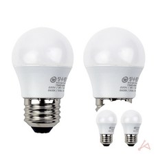 장수 LED 인지구 전구 3W 삼파장교체 실내인테리어 현관등용, 상세페이지 기재
