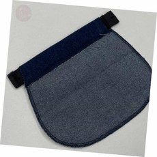 바지 연장패드 진청색 임산부청바지