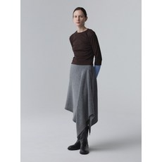 [아코크] Modular Wrap Skirt_Gray