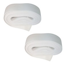 긍정미공방 화이트 4마) 허리고무밴드 40mm/ 부드러운 고무줄 / 코메즈밴드, 2개