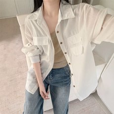 DFMEI 亞麻襯衫女夏季薄款寬鬆慵懶防曬長袖上衣休閒襯衣外套