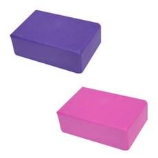 고밀도 필라테스 자세교정 요가블럭 홈트 스트레칭, 윙즈스토어 요가블럭-블루, 1개