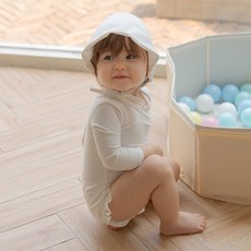 메르베 신생아 수영복 6개월 백일 돌 아기 수영복세트 베이비 래쉬가드 유아 스윔웨어