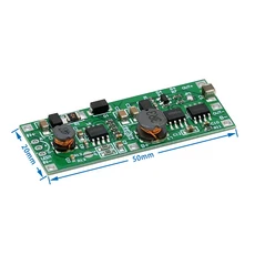 충전 스텝 업 부스터 모듈 Dc 5v-12v ~ 9v/12v 18650 리튬 배터리 Ups 전압 보호 변환기 충전 방전 전자 부품 액세서리 소스, DC 12V