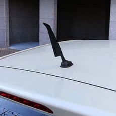 자동차 안테나 튜닝 차량용 인테리어 윙 2색 차량용 승용차 장식 인테리어 자동차 모형 안테나 익스테리어 dew+26082Nq, 블랙