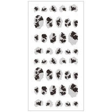 네일쎈 네일아트 워터데칼 스티커, 1개, VWD-24