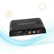 ViewHD HDMI 선택기 셀렉터 PAL NTSC 범용 멀티시스템 RCA 컴포지트 3개 입력 MJ