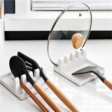 올데이 조리도구받침대 조리도구 거치대, 화이트