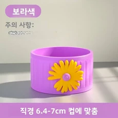 두꺼운 실리콘 컵 슬리브 유리 찻잔용 열 저항 미끄럼 방지 강력한 보호 커버 직관형 강함