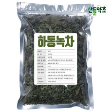 산들약초 지리산 하동 유기농 녹차잎, 1개입, 300g, 1개