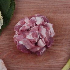 가야촌 한돈 돼지고기, 뒷다리살(지방있음)찌개용 500g, 1개