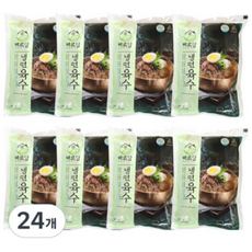 바르담 냉면육수, 350g, 48개