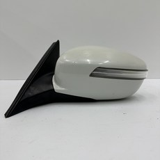 제네시스 BH 운전석 흰색 8핀 사이드미러 백미러