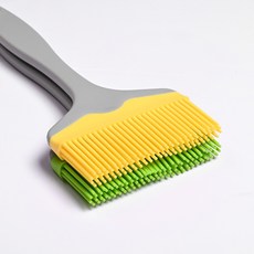 大面寬矽膠料理刷 大號抹醬刷 烤肉刷 烘焙刷 不掉毛耐高溫矽膠刷 奶油刷 抹油刷 蛋液刷, 1個, 綠色一把, 綠色一把