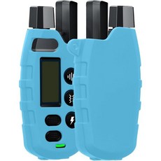 BUSNIC 반려견 트레이닝 칼라RS2와 호환되는 kwmobile 케이스 GPS 핸드셋 내비게이션 시스템 소프트 실리콘 피부 보호 커버 파란색, blue, 1개