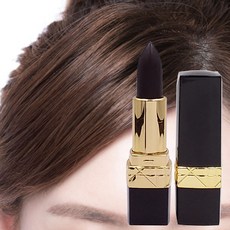 (1+1 1세트)이켈 헤어 새치커버 스틱 휴대간편타입 (새치 흰머리커버), 자연흑갈색, 2개