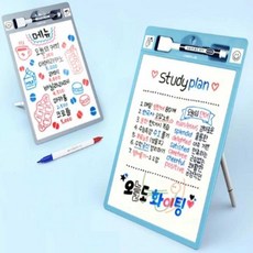 늘넷 이젤 화이트보드 색상랜덤 이젤칠판