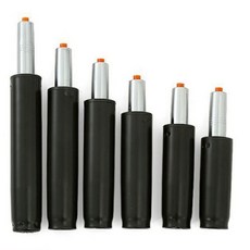 공압 지지대 시트 의자 가스 실린더 회전 리프트 듀티 업소버 헤비 쇼크 교체 부품, 10 20-24cm Black
