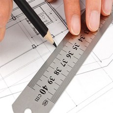 앤플랜잇 40cm 쇠자 기본