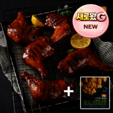BBQ 자메이카 통다리 바비큐 170g 9팩 + 순살치킨너겟 1팩 증정