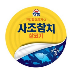 사조 살코기참치 안심따개, 85g, 24개
