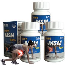닥터아브 관절튼튼 MSM 100%, 120정, 3개