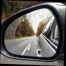 백미러 보호 필름 사이드미러 빗물 차단 2p 시야 확보 투명 코팅, 1개, 1ml