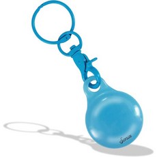 Sonix 케이스 애플 에어태그용 골드 카라비너 포함 에어태그 하드 커버 보호 홀더 열쇠고리 | 거북이 무늬 갈색, Jelly Baby Blue