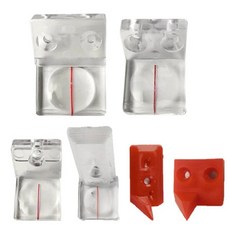 슬라이딩 테이블 용 돋보기 배플 톱 눈금자 엣지 밴딩 목공 기계 액세서리 1, 05 25mm 1 Holes