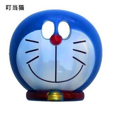 兒童卡通動漫面具 蜘蛛人 皮卡丘 佩佩豬 汪汪隊 賽羅迪迦奧特曼, 哆啦A夢面具, 1個