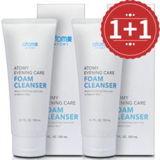 1+1 애터미 프리미엄 폼클렌저 부드럽고 촉촉한 클렌징폼, 2개, 150ml
