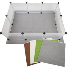 고슴도치 울타리 접착식 바닥패드 낱장 1p, 그린, 1개