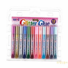 루마 반짝이풀 크롬쉘 12개 아동미술수업