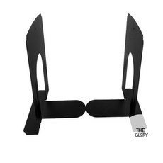 더글로리 북엔드T형 블랙 책꽂이