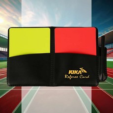 심판카드 풋볼 패널티 풋살 조기축구 경기 유소년, 단일옵션, 1개