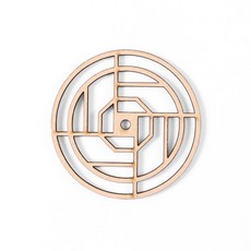 장난감 나무팽이 만들기 세트 팽이만들기 민속 전통 놀이, 숫대무늬