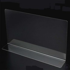 온이룸 일반형 L형 투명칸막이 25x12 L자칸막이