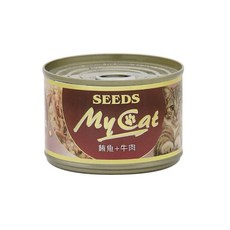 惜時 貓罐頭 MyCat 我的貓 大1號機能餐 24罐, 170g, 1箱, 鮪魚+牛肉