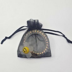 오간자 선물 포장 망사 복조리 주머니 블랙 7x9cm, 상세페이지 참조, 상세페이지 참조