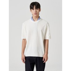 에잇세컨즈 남성 니트/스웨터 424751LY20 반팔 여름니트 하프밀라노